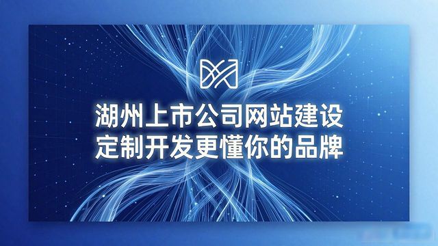 湖州上市公司网站建设 定制开发更懂你的品牌