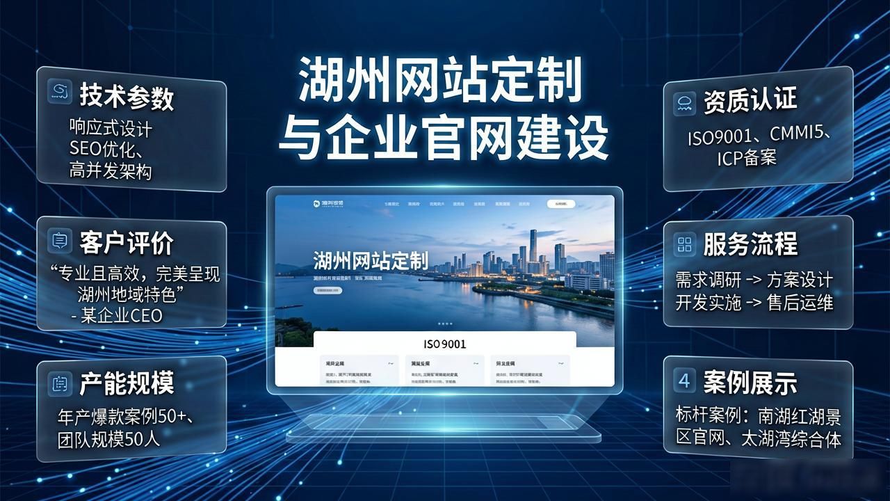 湖州网站定制怎么选？企业官网建设怎么做好
