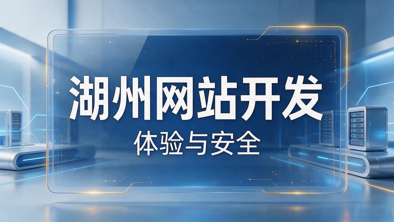 湖州建企业网站公司怎么选？避坑指南来了